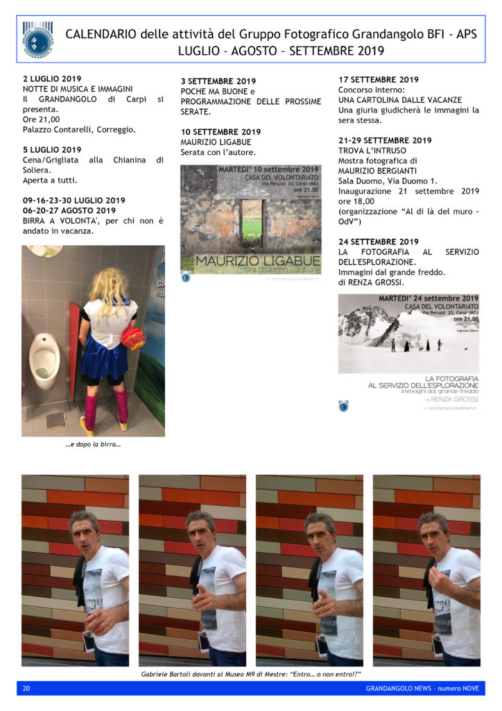 G News numero 009 calendario