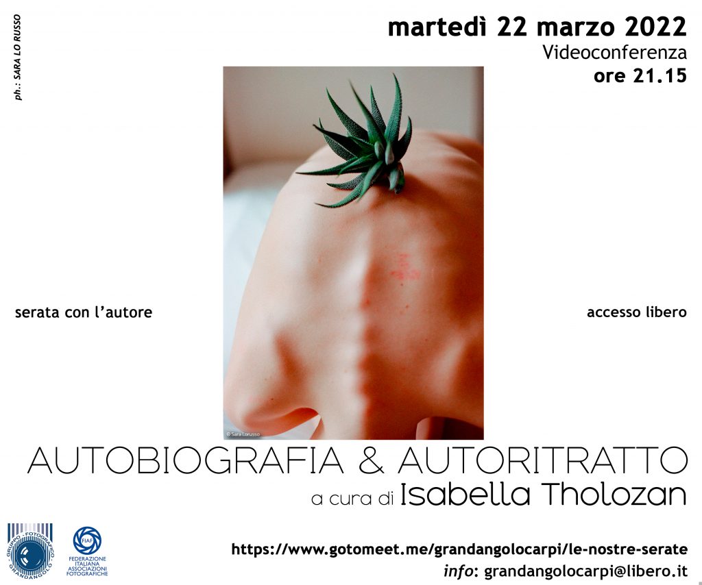 2022 03 22 Autobiografia e Autoritratto