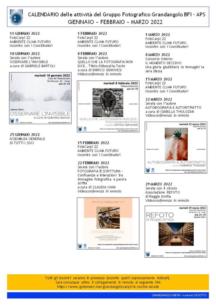 G News numero 018 CALENDARIOb