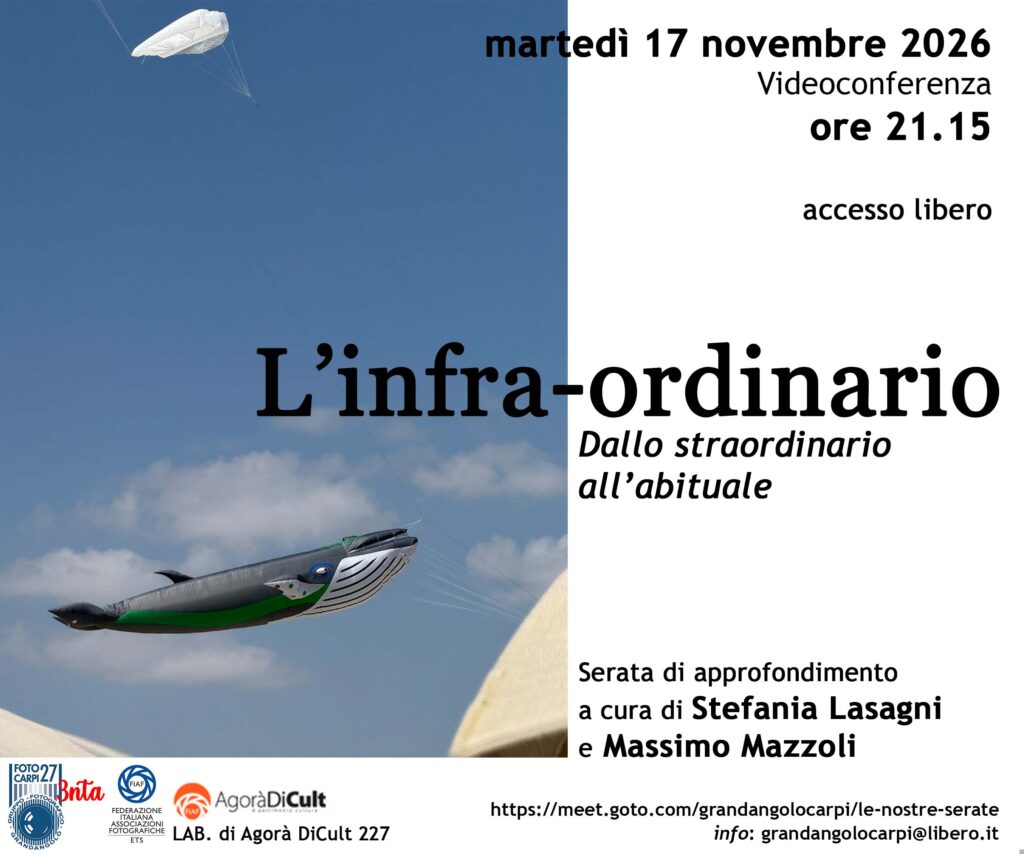 Gruppo Fotografico Grandangolo BFI - APS 3 2026 11 17 L infra ordinario Stefania Lasagni e Massimo Mazzoli