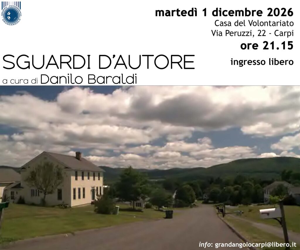 2026 12 01 Sguardi d autore Danilo Baraldi